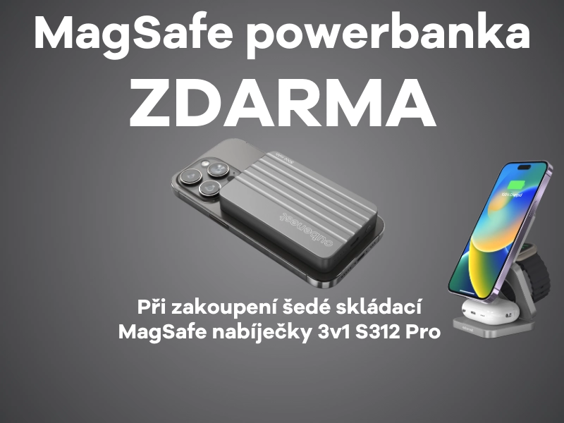 MagSafe powerbanka ZDARMA