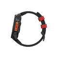 Cubenest Prémiový sportovní řemínek na Garmin Watch QuickFit 22 mm černo-červený