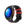Cubenest Prémiový sportovní řemínek na Garmin Watch QuickFit 22 mm černo-červený