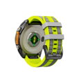 Cubenest Prémiový sportovní řemínek na Garmin Watch QuickFit 22 mm žluto-šedý
