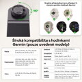 Cubenest 3v1 Qi2.2 Bezdrátová magnetická nabíječka SQ314 Garmin Watch