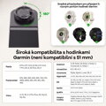 Cubenest 3v1 Qi2.2 Bezdrátová magnetická nabíječka SQ314 Garmin Watch