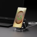 Cubenest 3v1 Qi2 Skládací bezdrátová magnetická nabíječka SQS312 Pro Samsung Watch