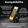 Cubenest 3v1 Qi2 Skládací bezdrátová magnetická nabíječka SQS312 Pro Samsung Watch