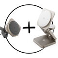 Akční set 2PACK - Qi2 MagSafe nabíječka 3v1 + Qi2 MagSafe nabíječka do auta