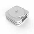 Cubenest 3v1 Qi2 Skládací bezdrátová magnetická nabíječka EQ310 bílá