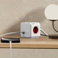 Cubenest PowerCube Extended USB A+C PD 20 W 1,5 m červená