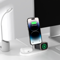 Cubenest 3v1 Bezdrátová magnetická nabíječka S313 Pro bílá