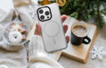 Cubenest Kryt na iPhone 15 Pro MagPro Strong Guard bílý