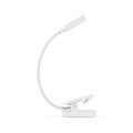 Cubenest LED lampička s klipem LTW02 bílá