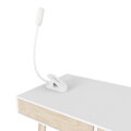 Cubenest LED lampička s klipem LTW02 bílá