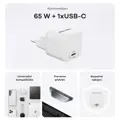 Cubenest PD GaN Nano adaptér USB-C 65W N1D65
