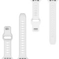 Cubenest Prémiový sportovní řemínek na Apple Watch bílý