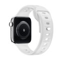 Cubenest Prémiový sportovní řemínek na Apple Watch bílý