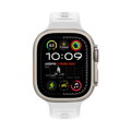 Cubenest Prémiový sportovní řemínek na Apple Watch bílý