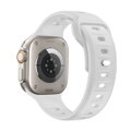 Cubenest Prémiový sportovní řemínek na Apple Watch bílý