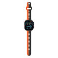 Cubenest Prémiový sportovní řemínek na Apple Watch černo-oranžový