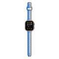 Cubenest Prémiový sportovní řemínek na Apple Watch modro-šedý