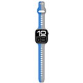 Cubenest Prémiový sportovní řemínek na Apple Watch modro-šedý
