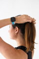 Cubenest Prémiový sportovní řemínek na Apple Watch modro-šedý