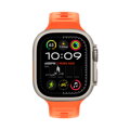 Cubenest Prémiový sportovní řemínek na Apple Watch oranžový