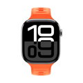 Cubenest Prémiový sportovní řemínek na Apple Watch oranžový
