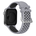 Cubenest Sportovní řemínek na Apple Watch šedo-černý