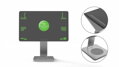 Cubenest 2v1 Magnetický stojan na iPad Air a iPad Pro s bezdrátovou nabíječkou 