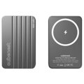 Cubenest Magnetická bezdrátová powerbanka 5000 mAh S1B1 šedá