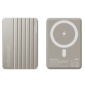 Cubenest Magnetická bezdrátová powerbanka Slim 10000 mAh S1B2 titanová