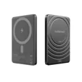 Cubenest Magnetická bezdrátová powerbanka SlimDual 5000 mAh S1B3D černá