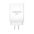 Cubenest Cestovní PD GaN Adaptér 65W S3D1