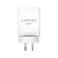 Cubenest Cestovní PD GaN Adaptér 65W S3D1