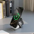 Cubenest 3v1 Qi2.2 Skládací bezdrátová magnetická nabíječka SQ312 Ultra