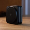 Cubenest 3v1 Qi2 Skládací bezdrátová magnetická nabíječka SQ312 Pro černá