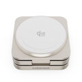 Cubenest 3v1 Qi2.2 Skládací bezdrátová magnetická nabíječka SQ312 Pro titanová