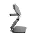 Cubenest 3v1 Qi2.2 Bezdrátová magnetická nabíječka SQ314 šedá