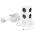Cubenest PowerCube Extended USB A+C PD 65 W 8xAC USB-C kabel 1,5 m