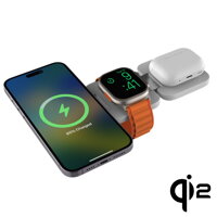 3v1 Skládací bezdrátová magnetická nabíječka EQ310 