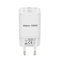 PD GaN Nano adaptér 2xUSB-C 100W N2D100