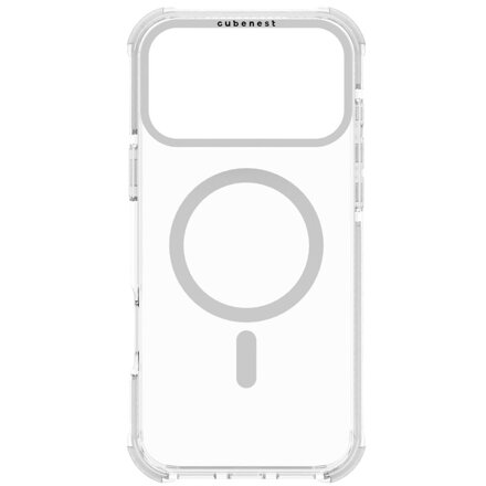 Cubenest Kryt na iPhone 17 Pro Max MagPro Strong Guard bílý