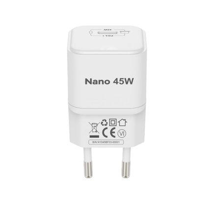 Cubenest PD GaN Nano adaptér USB-C 45W N1D45
