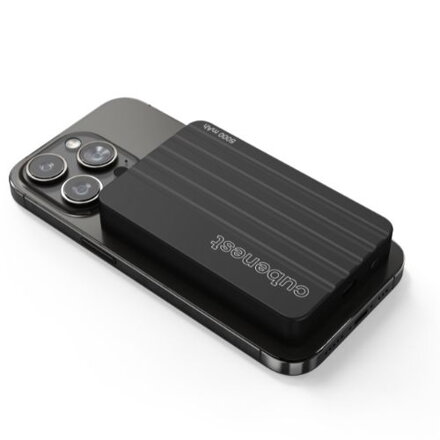Cubenest Magnetická bezdrátová powerbanka 5000 mAh S1B1 černá