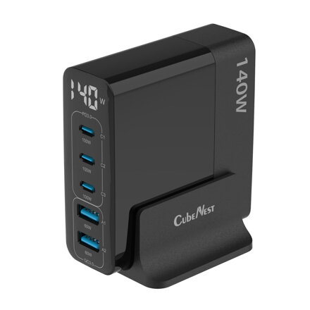 Cubenest PD GaN Adaptér 140W S5D0