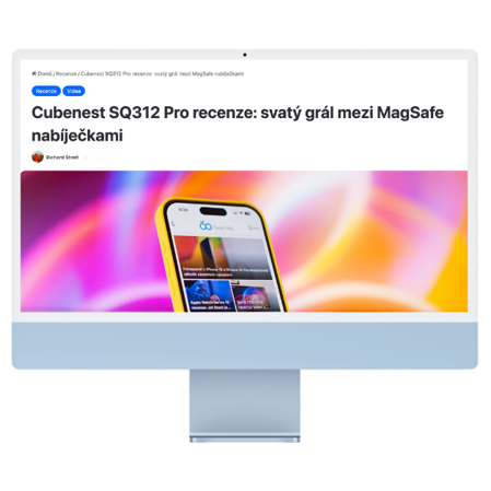 ČeskýMac.cz - Recenze 3v1 Nabíječka SQ312