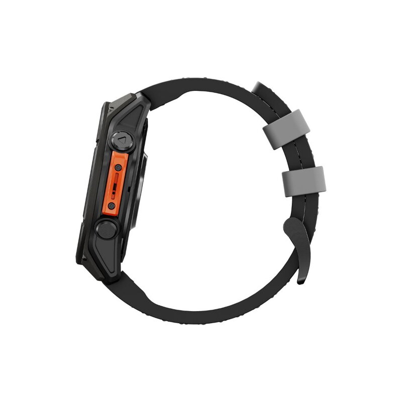 Cubenest Prémiový sportovní řemínek na Garmin Watch QuickFit 22 mm černo-šedý