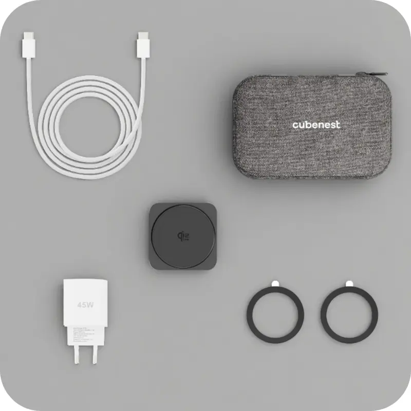 Qi2.2 Skládací MagSafe nabíječka 3v1 Samsung