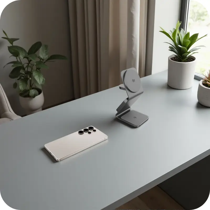 Qi2.2 Bezdrátová nabíječka 3v1 Samsung