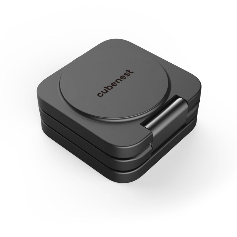 Cubenest 3v1 Skládací bezdrátová magnetická nabíječka E310 šedá