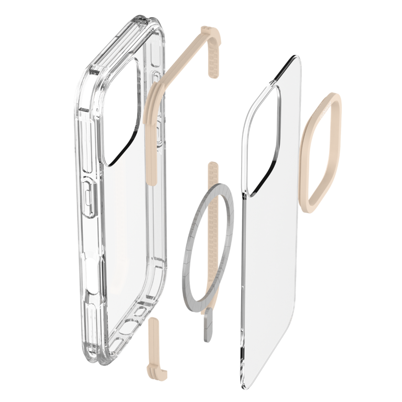 Cubenest Kryt na iPhone 16 Pro MagPro Strong Guard zlatý